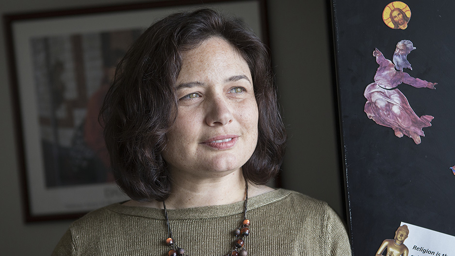 Assistant Professor of Religion Elizabeth Hayes Alvarez.