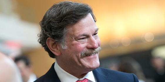 Larry Kaiser smiling at a Temple event.