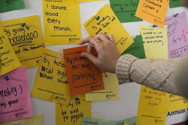 Giving TUesday at Temple University