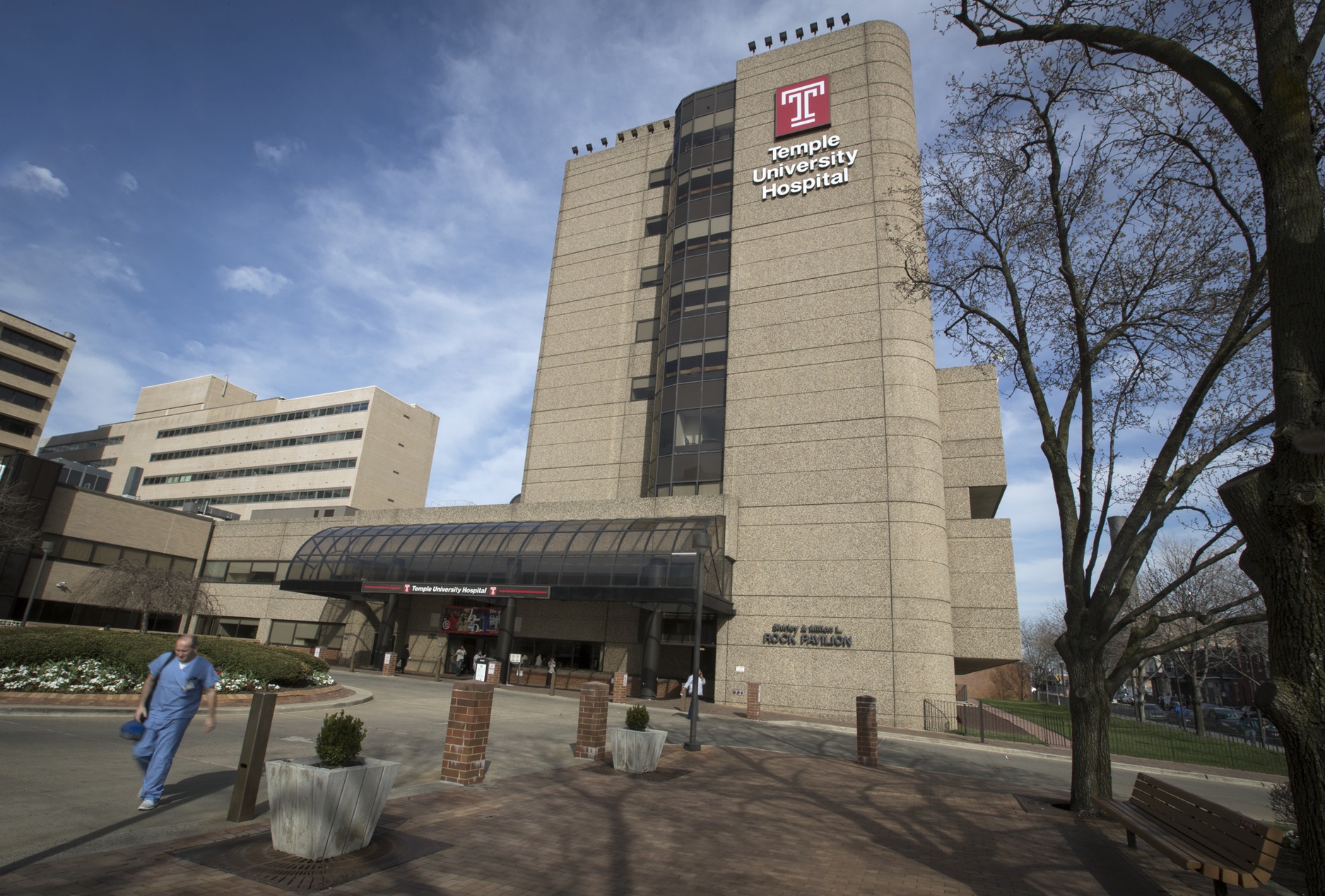 Temple Hospital pictured.