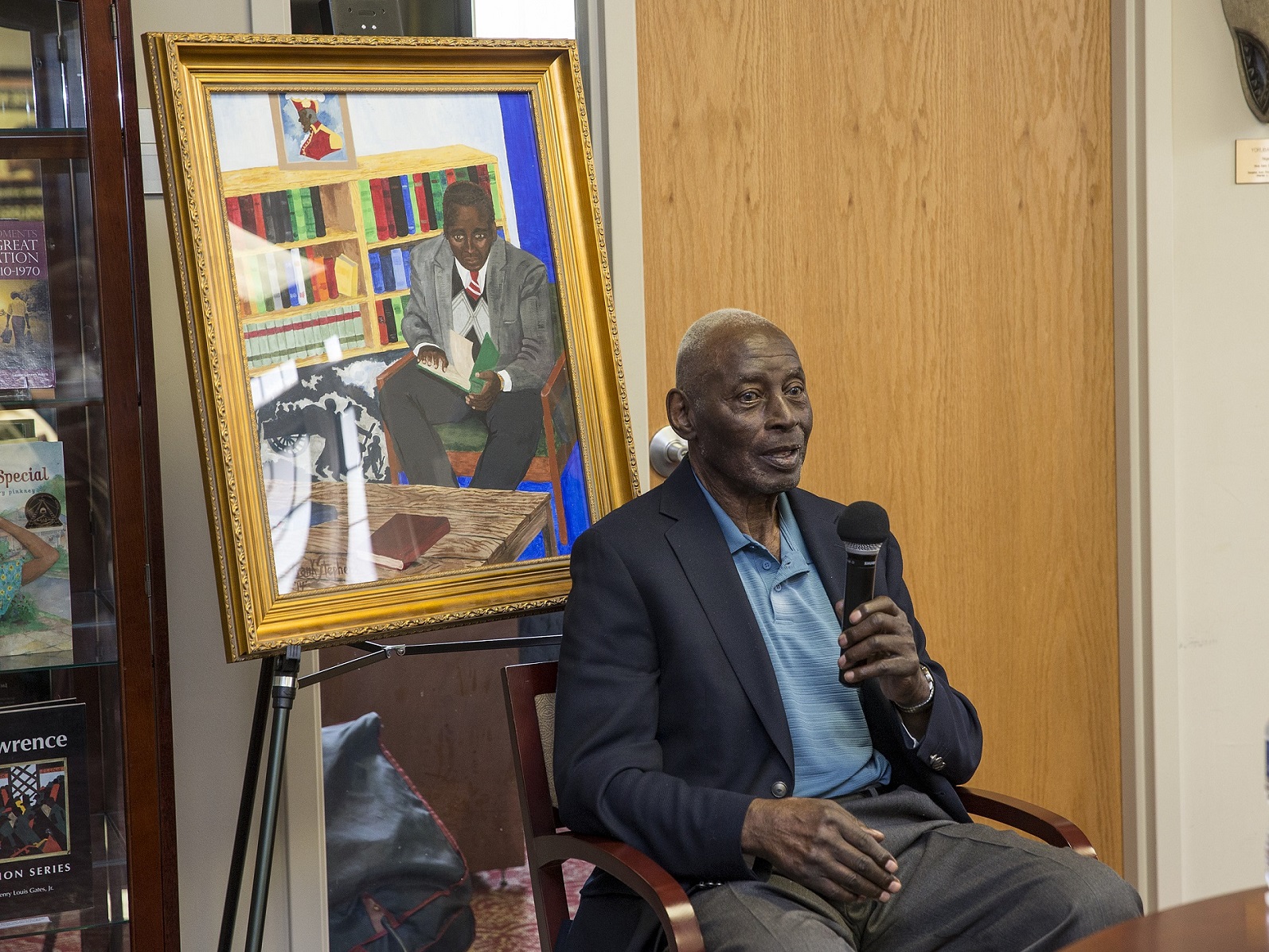 Charles L. Blockson pictured.