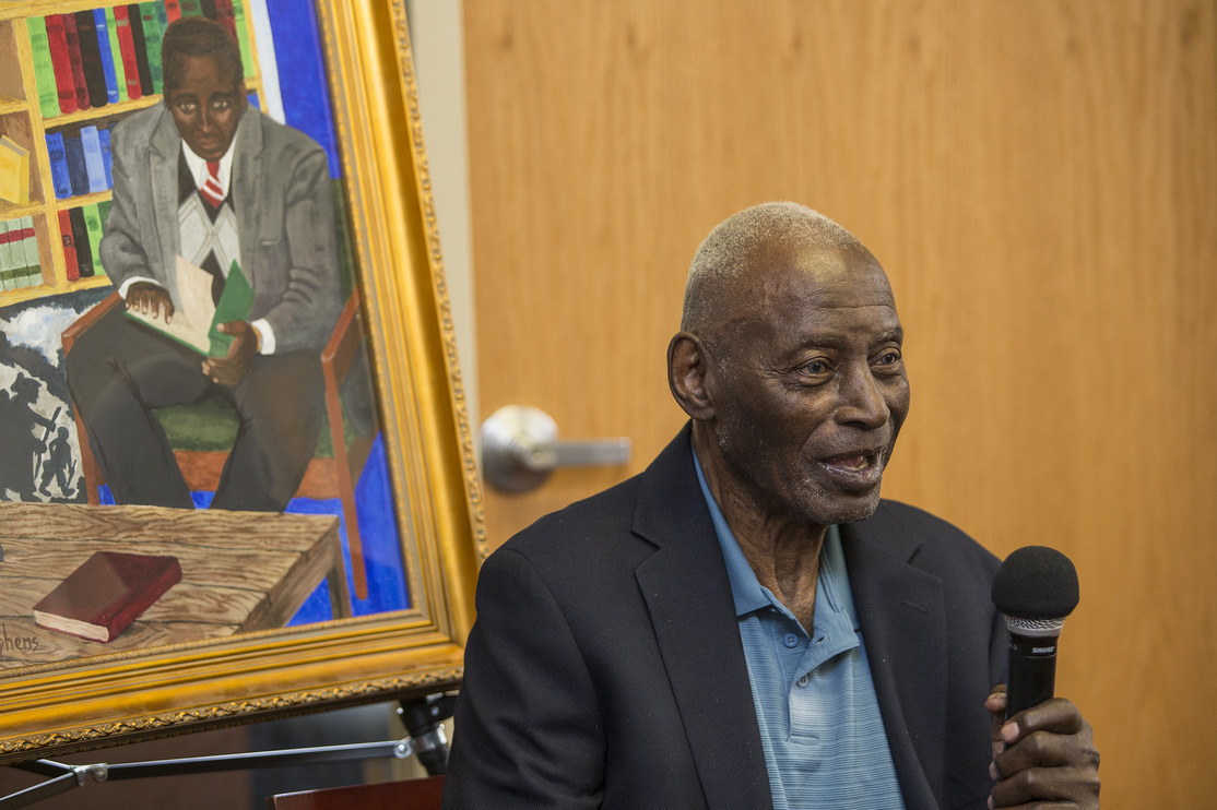 Charles L. Blockson pictured.