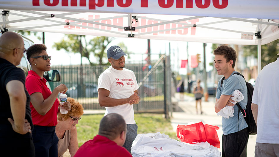 Temple Police host Welcome Wagon event