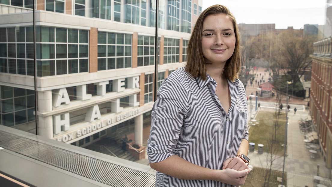 Meredith Orme photographed on Main Campus