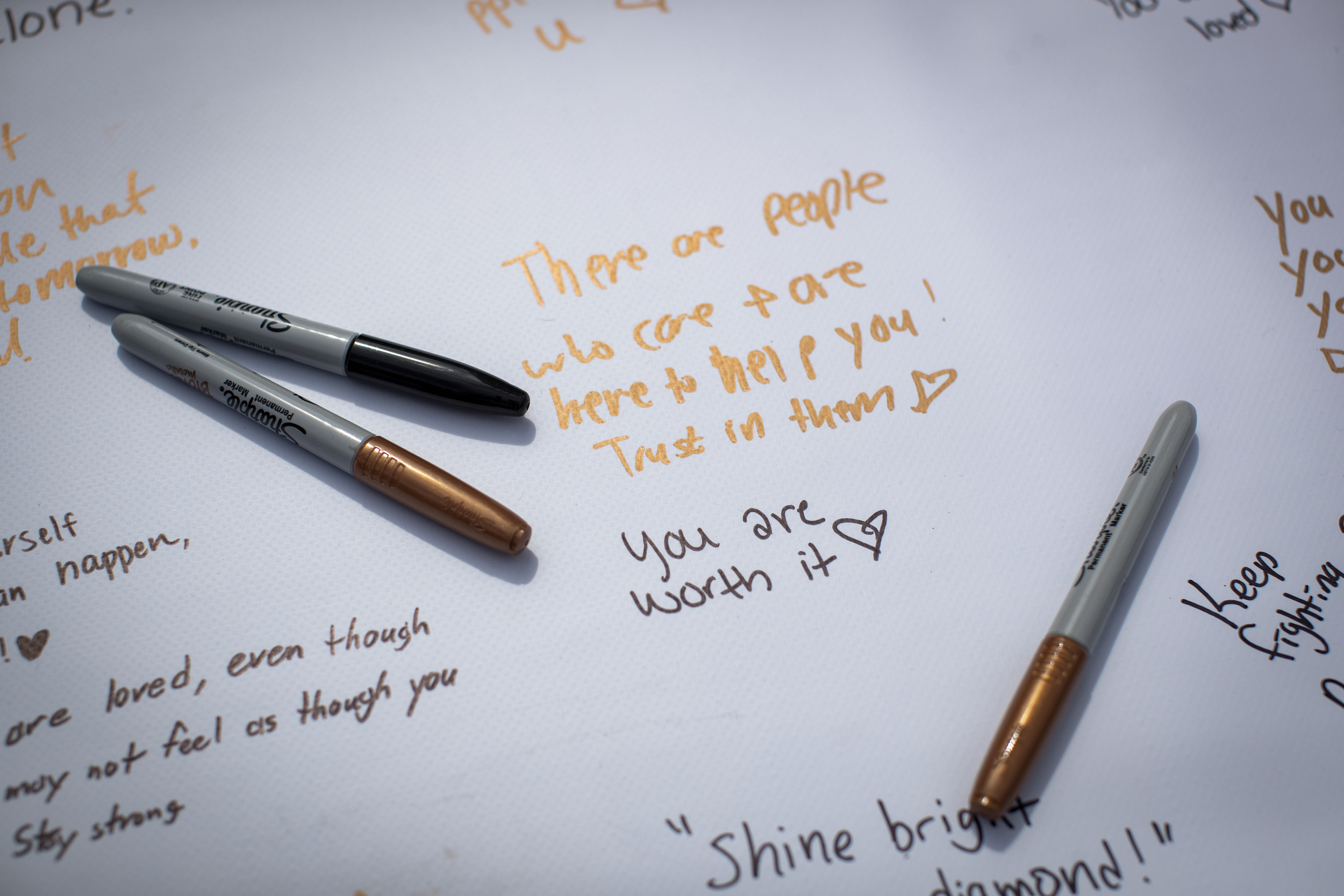 Image of positive messages