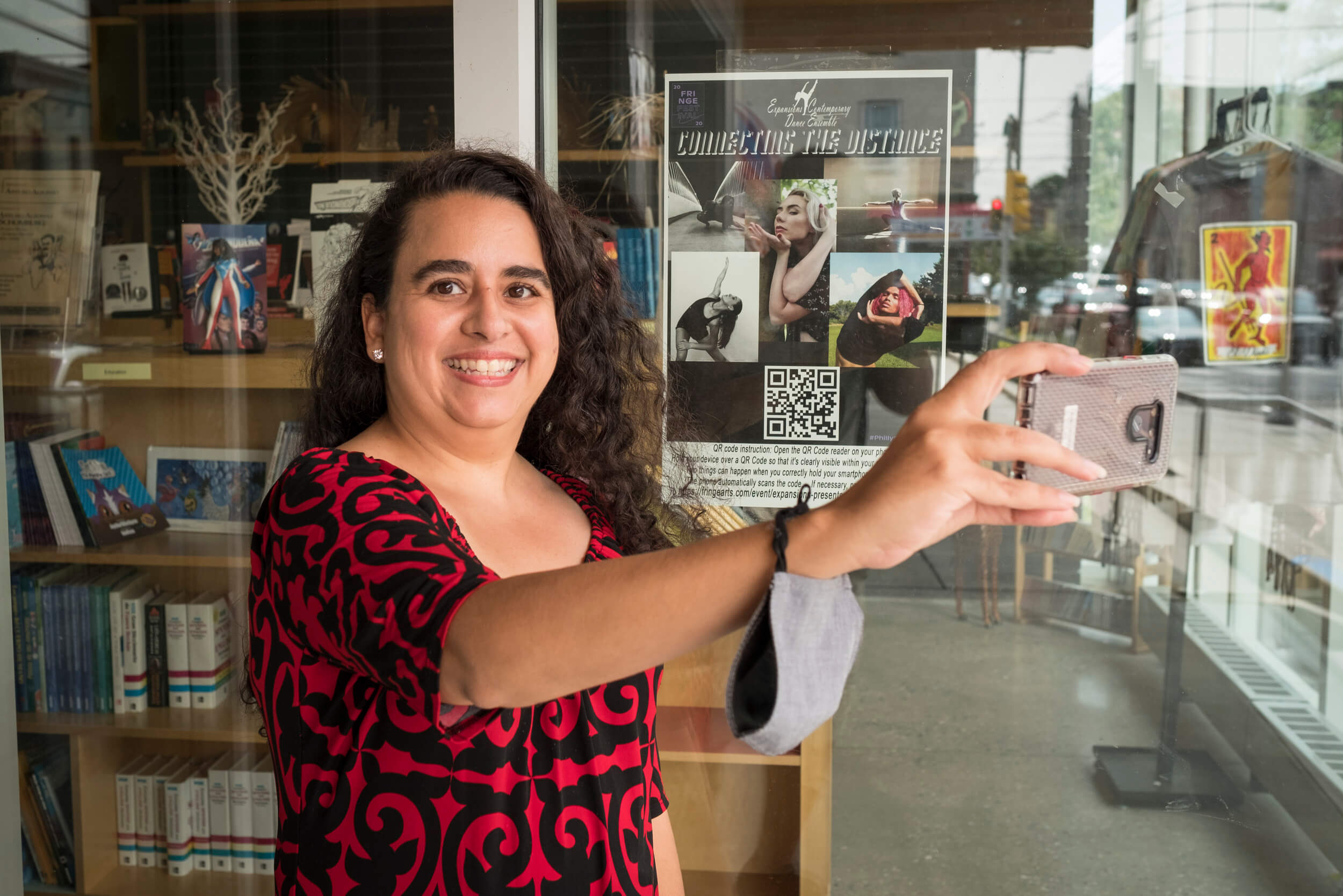 Christina Castro-Tauser at one of the destinations on the