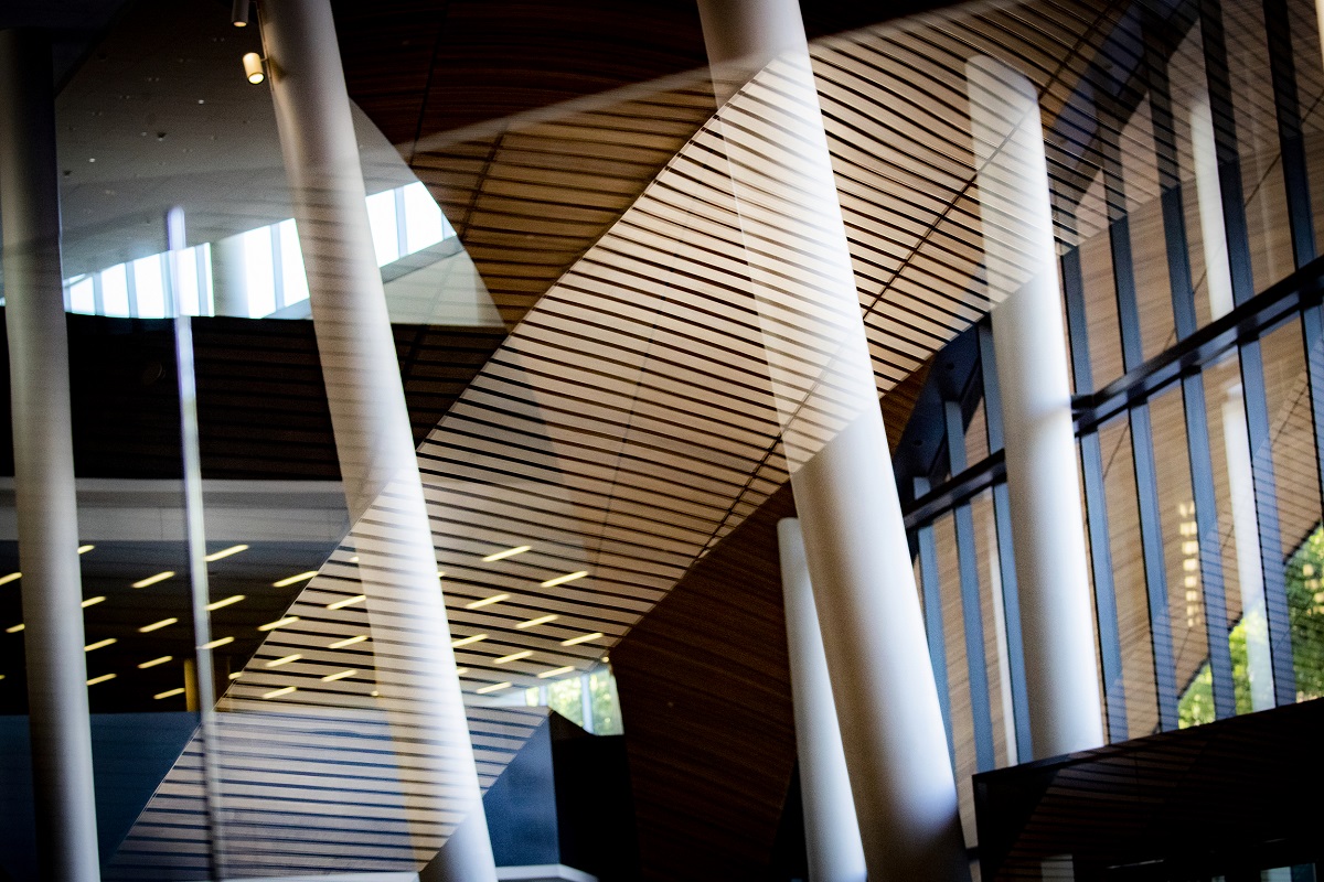Atrium of Charles Library