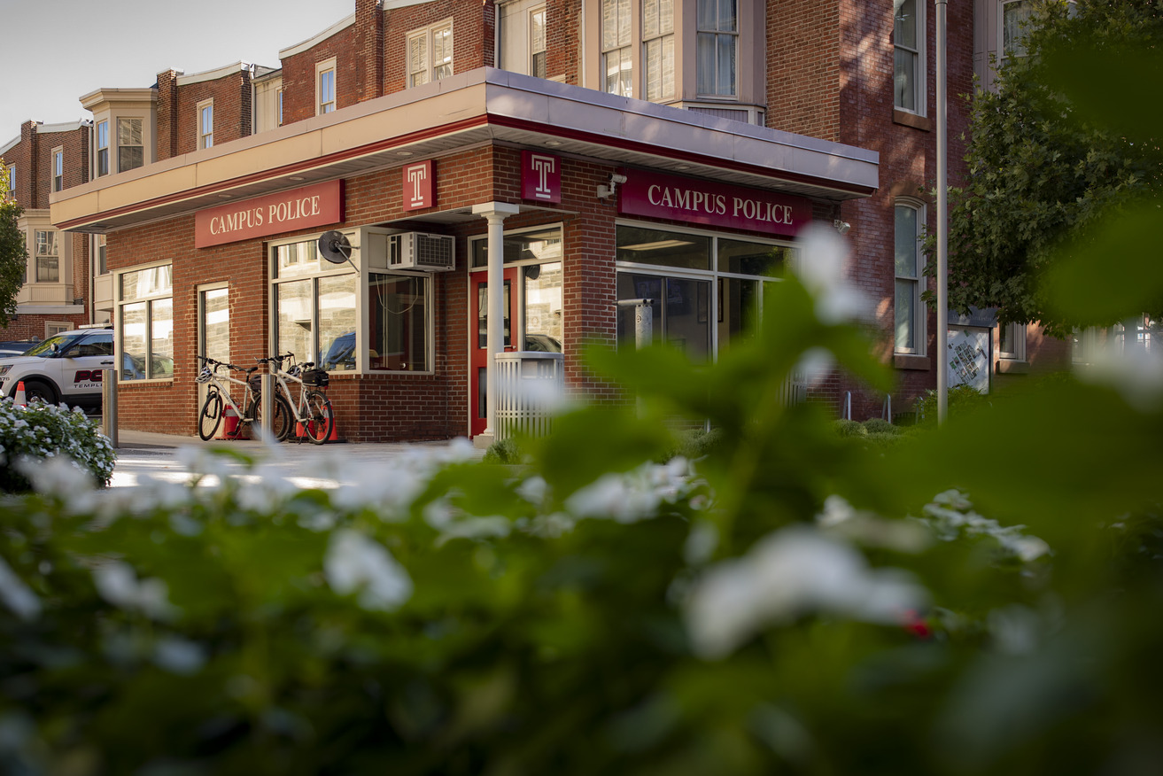 Campus safety building pictured.