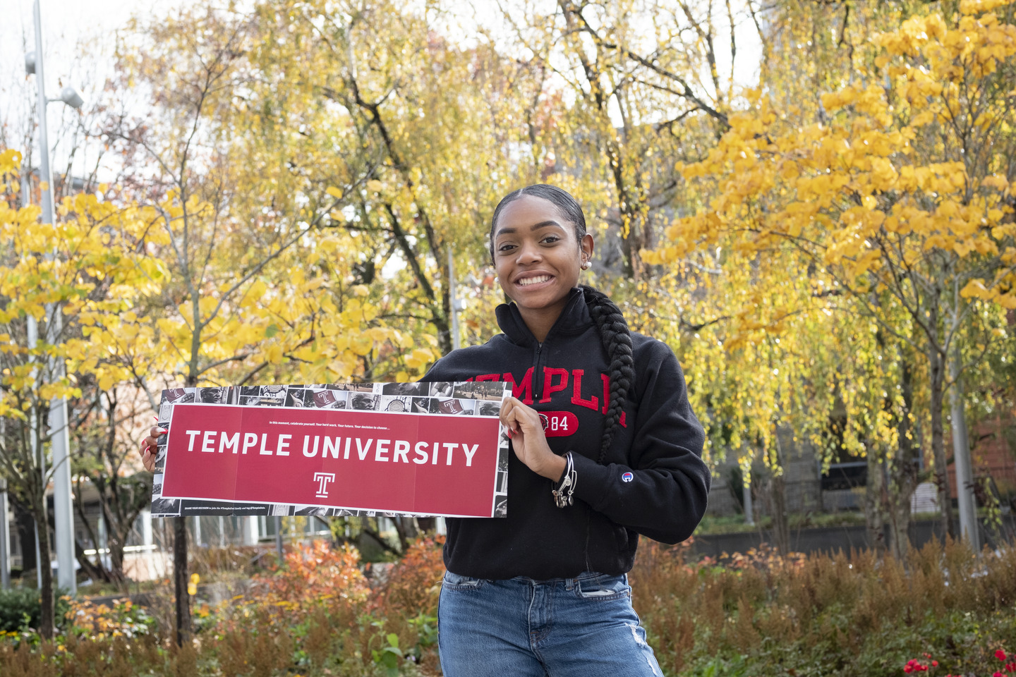 Temple student Jasmine Dantzler