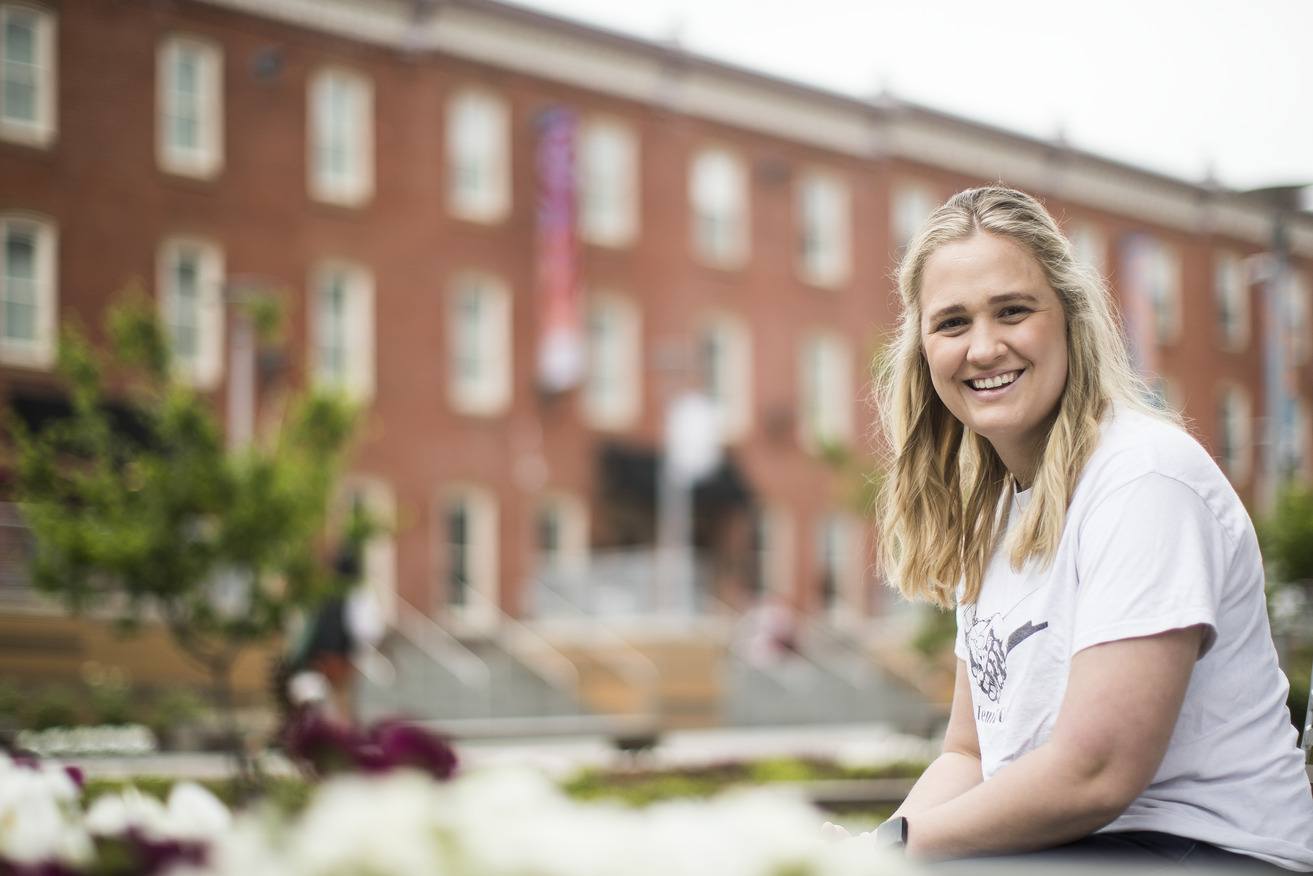 Temple student Morgan Rollins