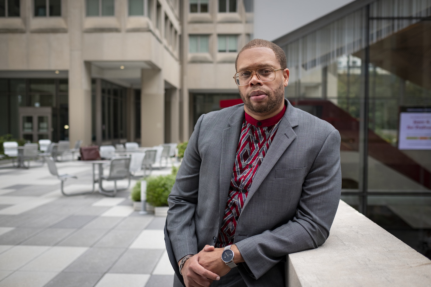 Image of Timothy Welbeck, inaugural director of the new research facility.