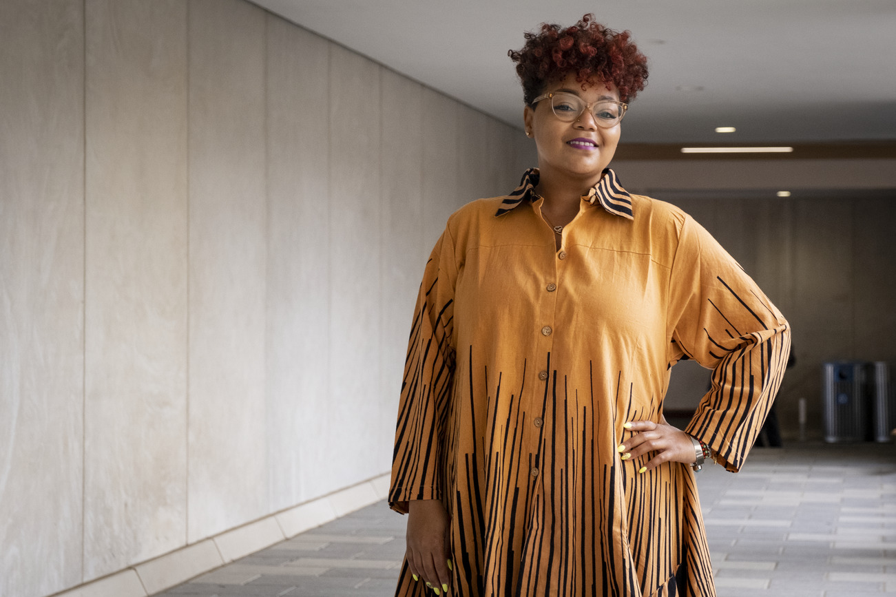 Temple University professor Ifetayo Flannery