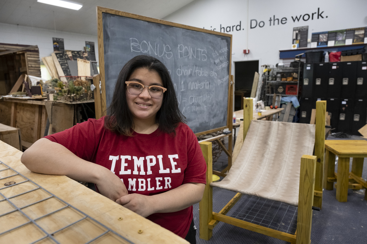 Image of Temple student Savina Echeverria