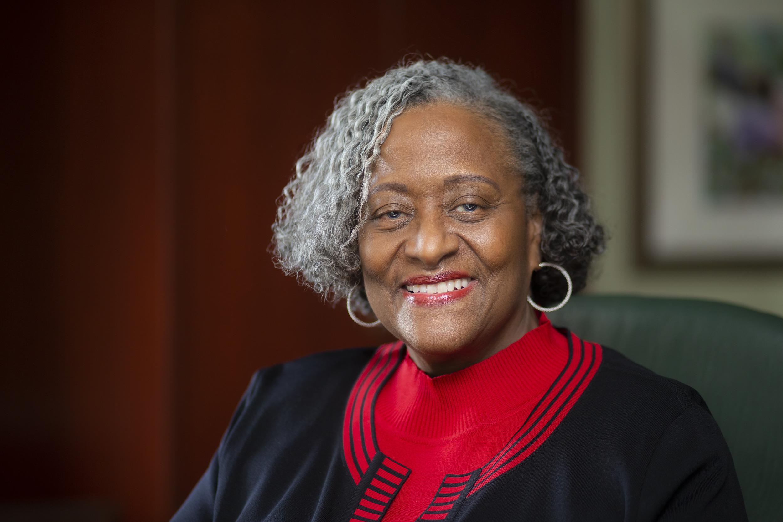 Theresa Powell smiling