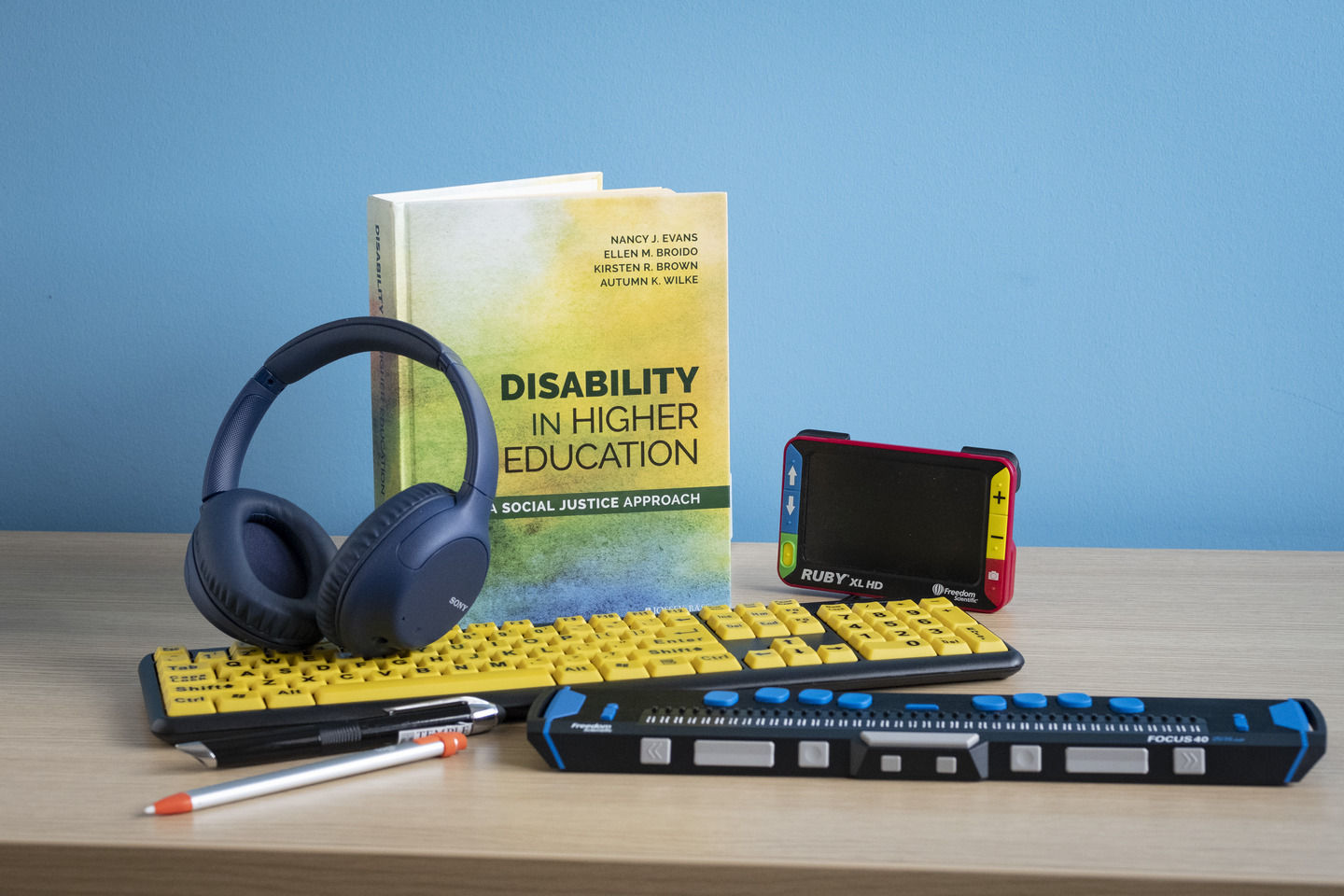 Image of various assistive technologies.