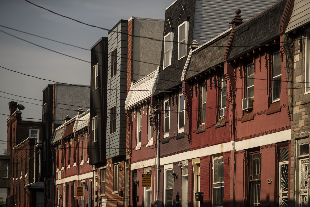 An image of North Philadelphia pictured.