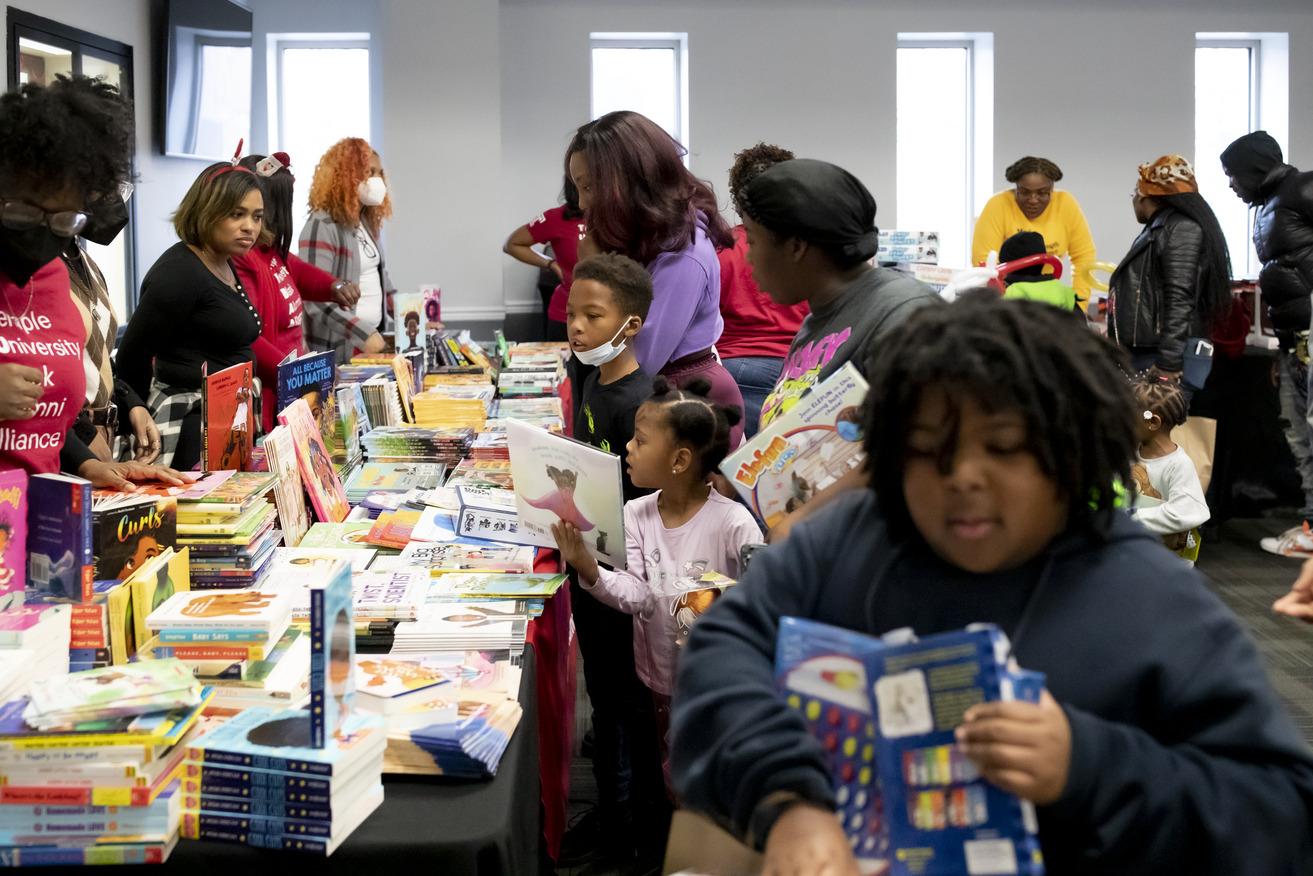 North Philadelphia children receive holiday gifts from Temple University