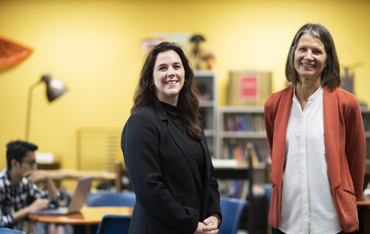 Image of Amanda Neuber and Barbara Gorka.