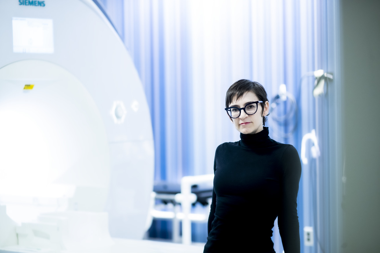 Johanna Jarcho at the Temple University Brain Research and Imaging Center