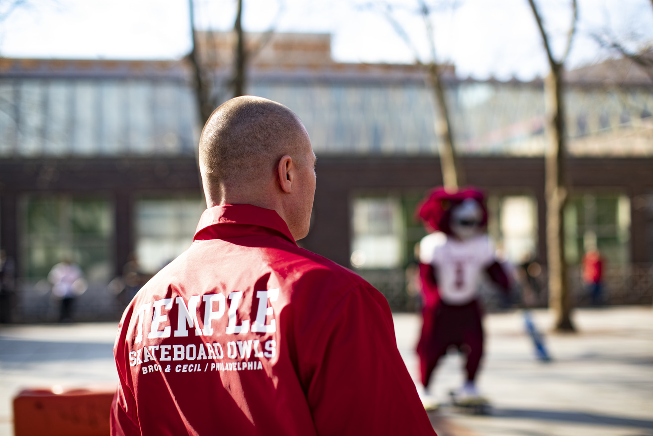Jimmy Sweatpants in a jacket pictured.