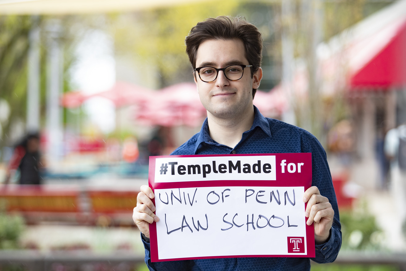 Gianni Quattrocchi came to campus to study political science and launch a platform for future elected office