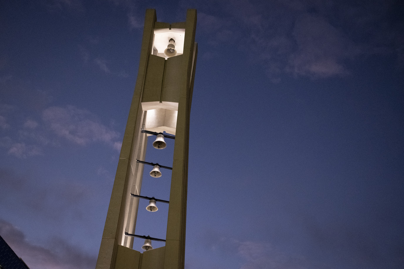 A photo of the Bell Tower pictured.