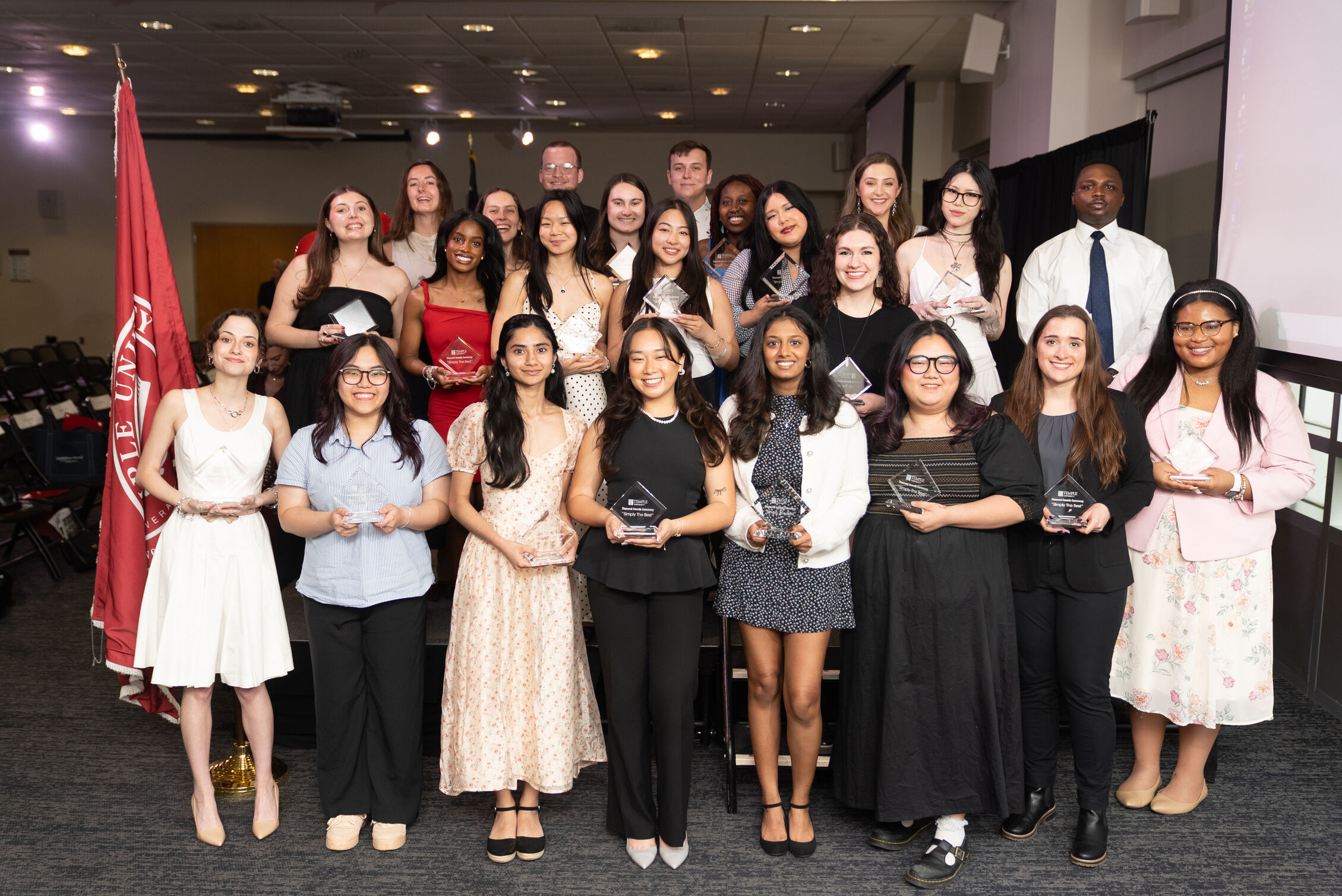 Diamond Award 2025 winners standing together