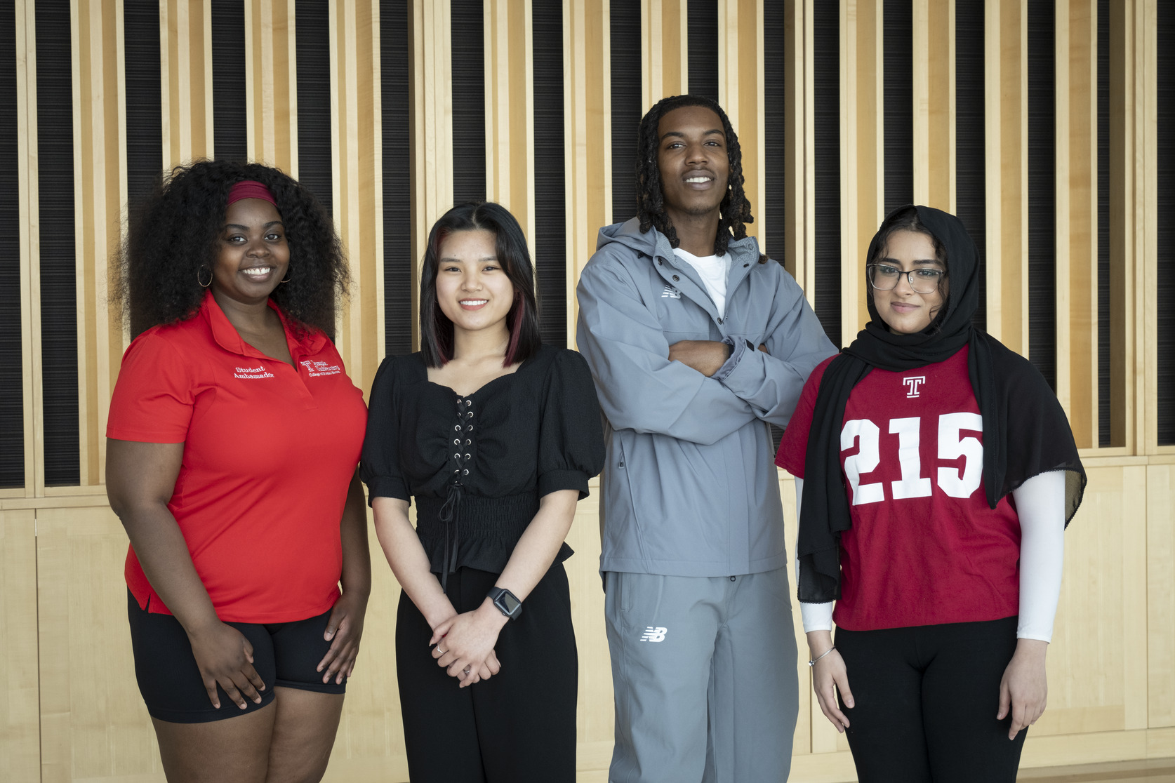Image of graduating students in Temple s Cecil B. Moore Scholars Program.
