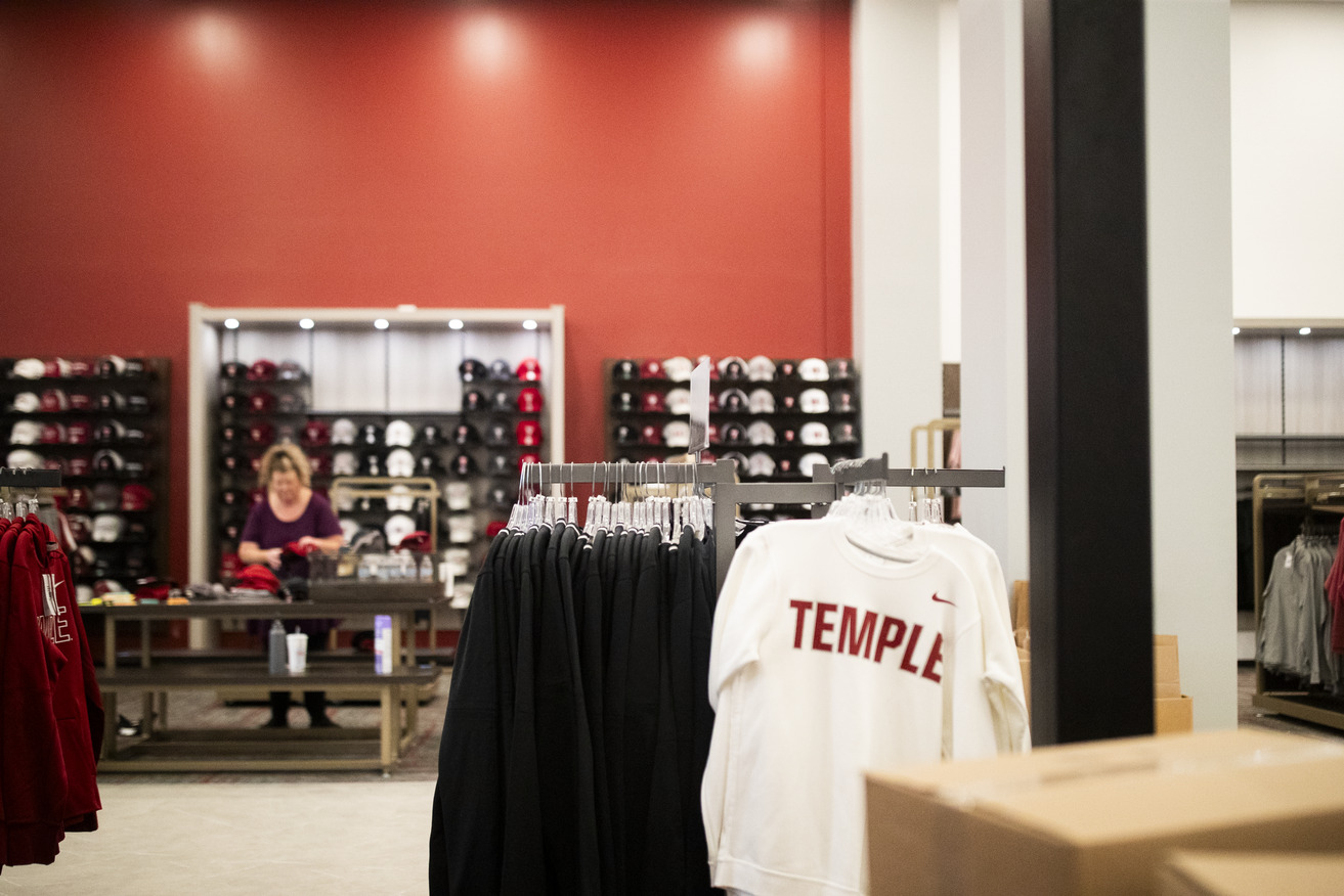 Temple University new bookstore in renovated Paley Hall