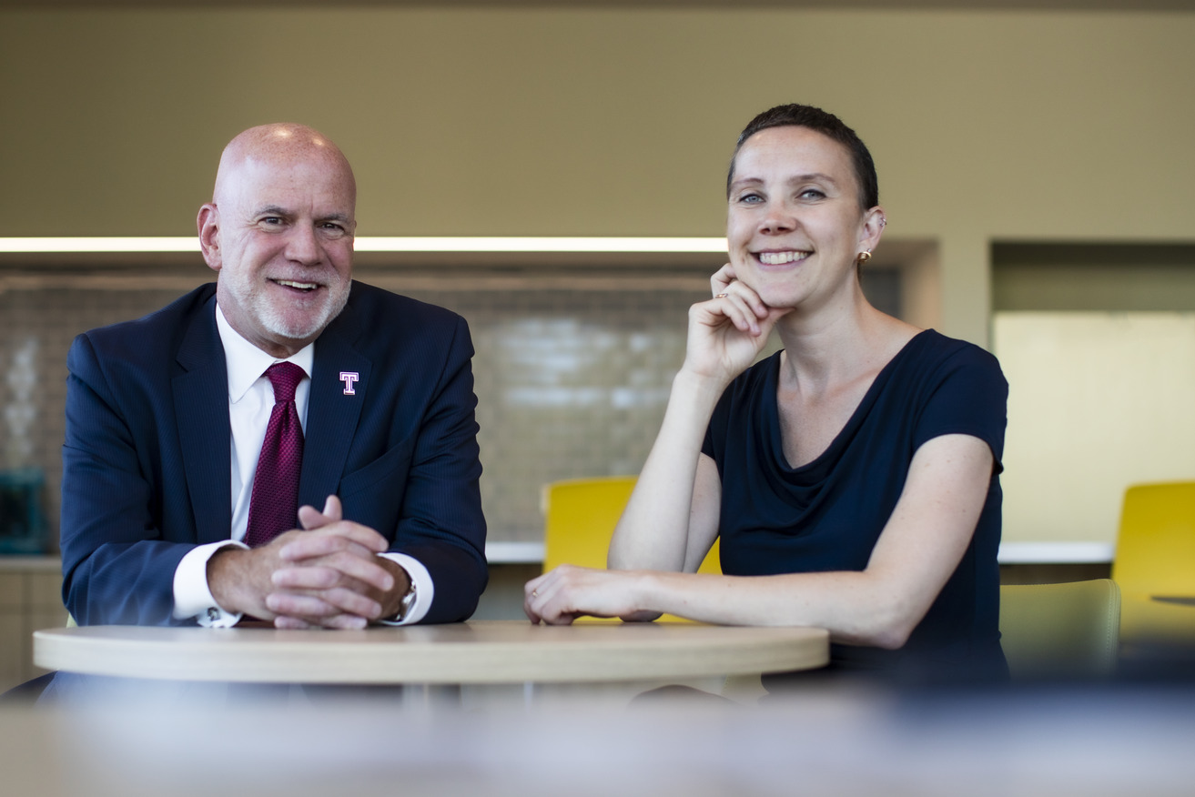 Image of David B. Sarwer and Leah M. Schumacher.