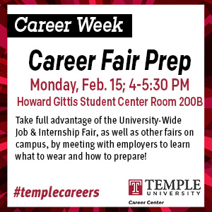 Career Fair Prep