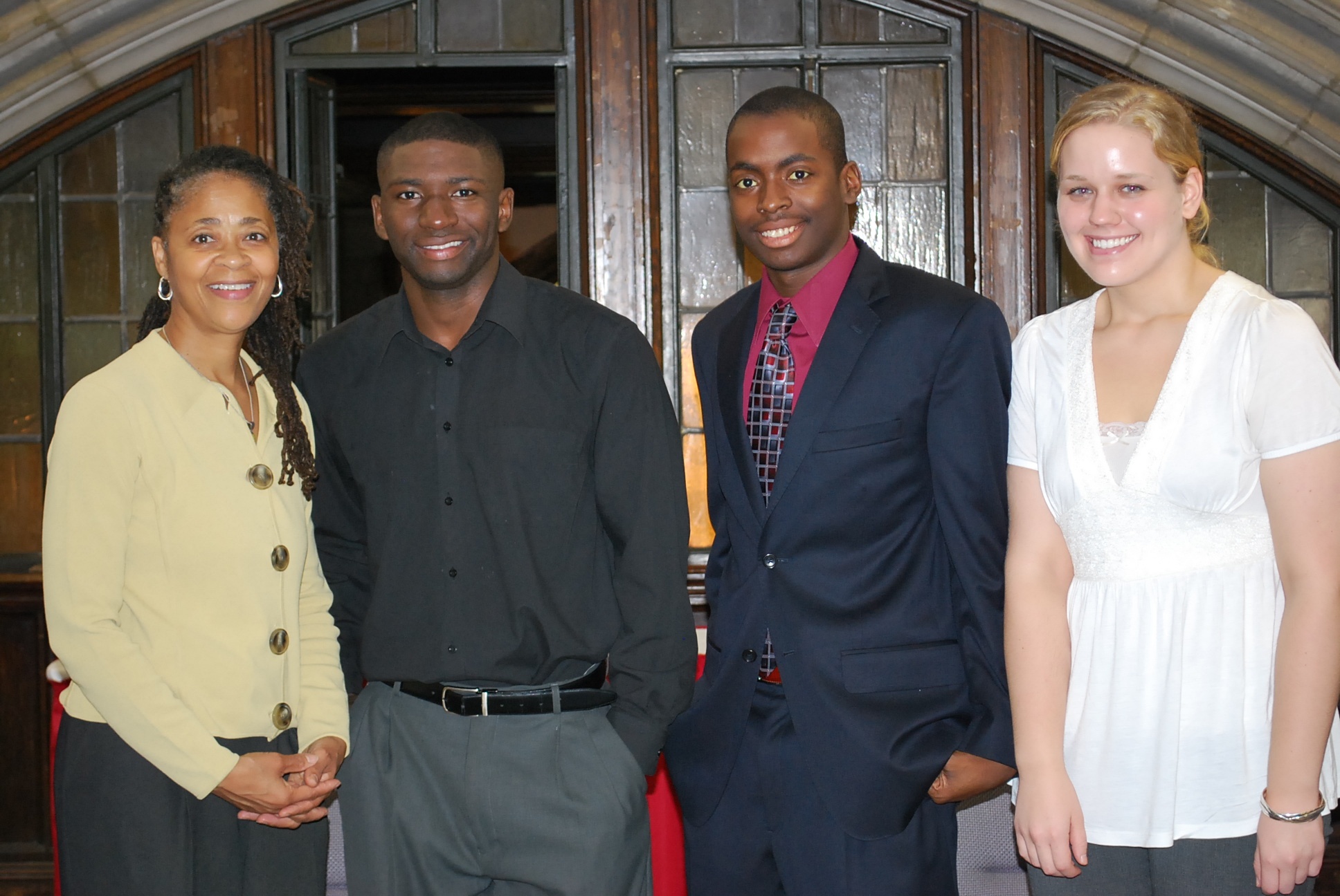 students ready for their interview