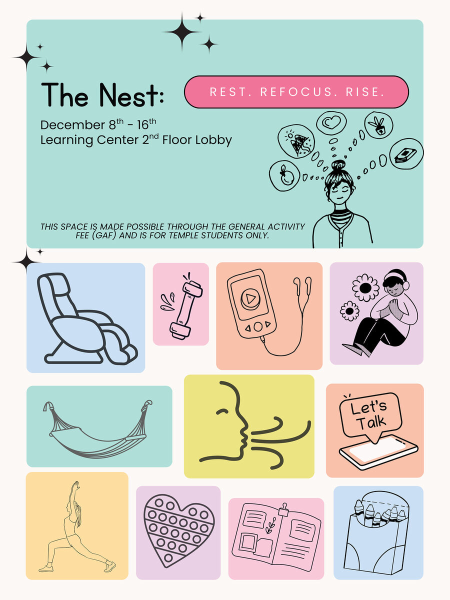 The Nest: Rest. Refocus. Rise.