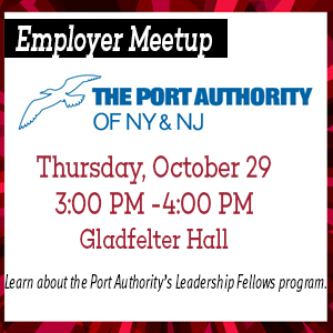 Employer Meetup - Port Authority of NY/NJ - Thursday, October 29