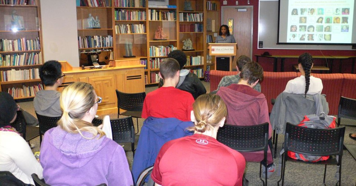College of Liberal Arts lecture