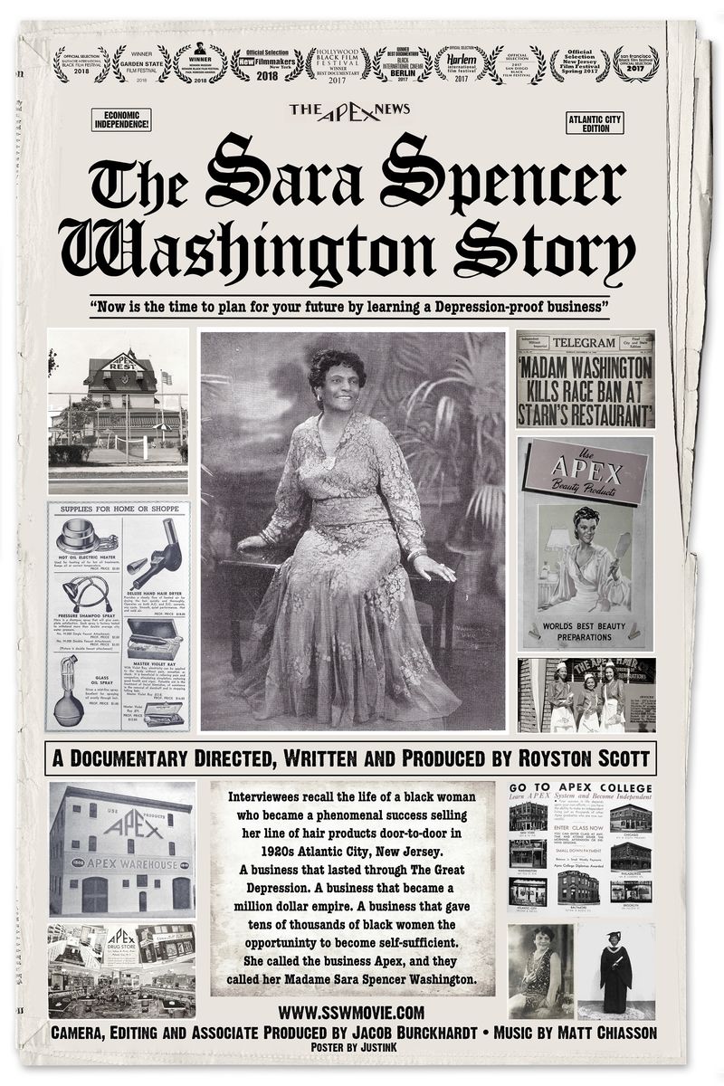 Sara Spencer Washington Story Film Poster