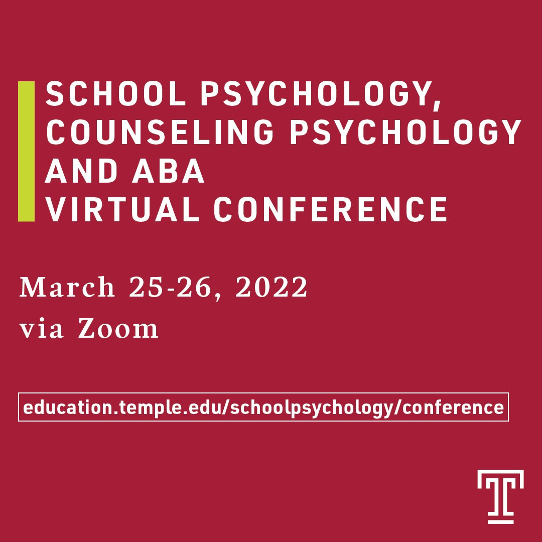 School Psychology, Counseling Psychology and ABA Virtual Conference