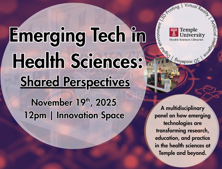 Emerging Tech in the Health Sciences: Shared Perspectives