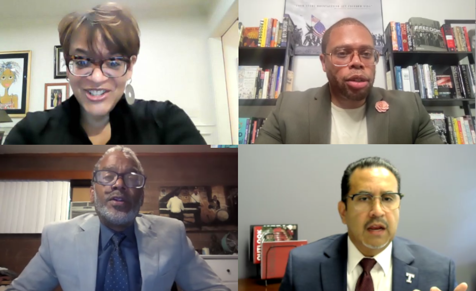 Image of Temple University experts in a webinar discussing the Supreme Court s affirmative action decision.