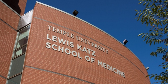 The Lewis Katz School of Medicine building