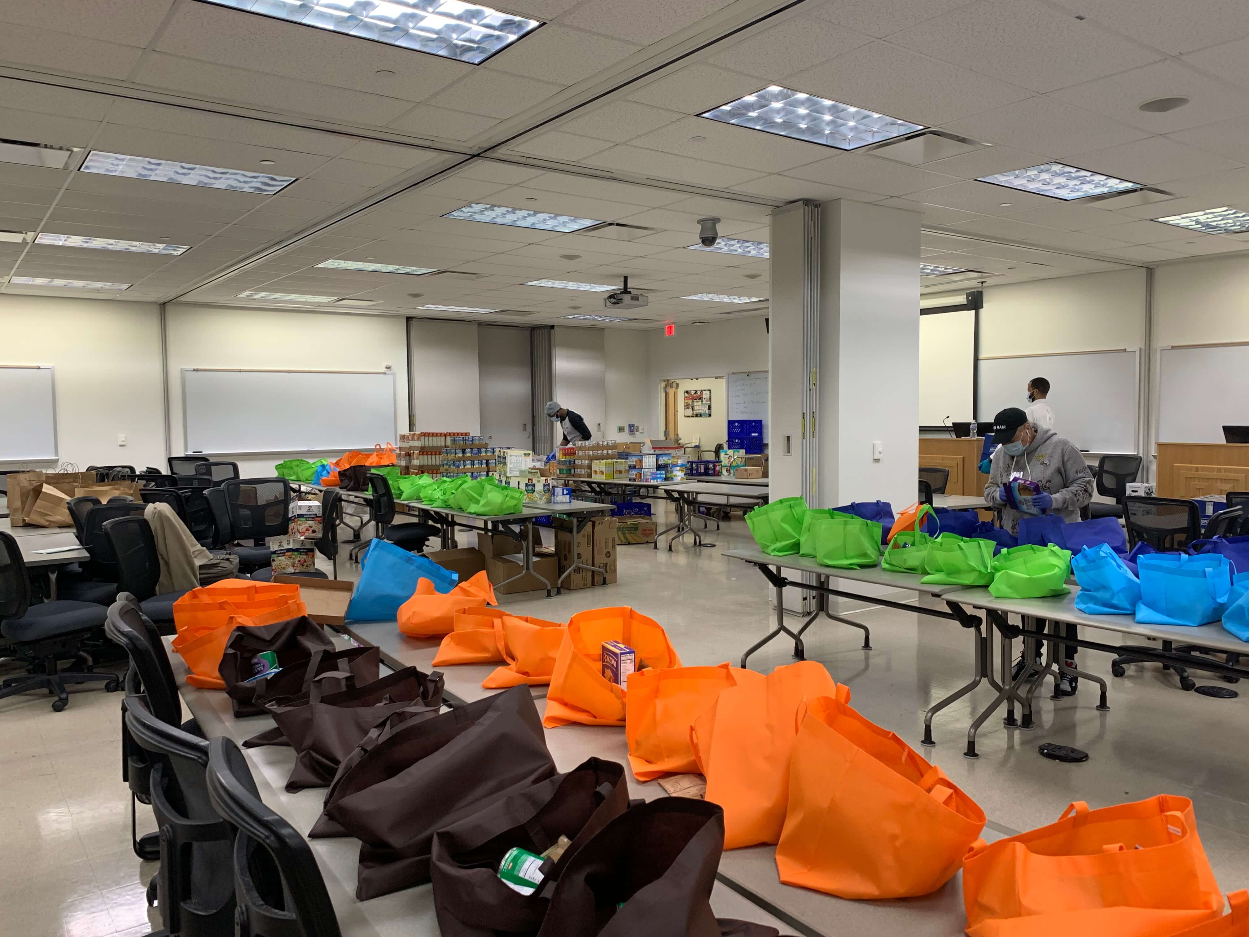 The Center for Urban Bioethics delivers food to Philadelphians at risk.