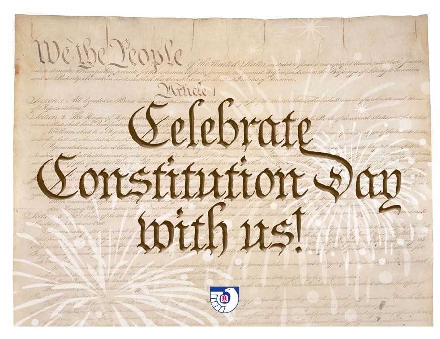 celebrate constitution day with us