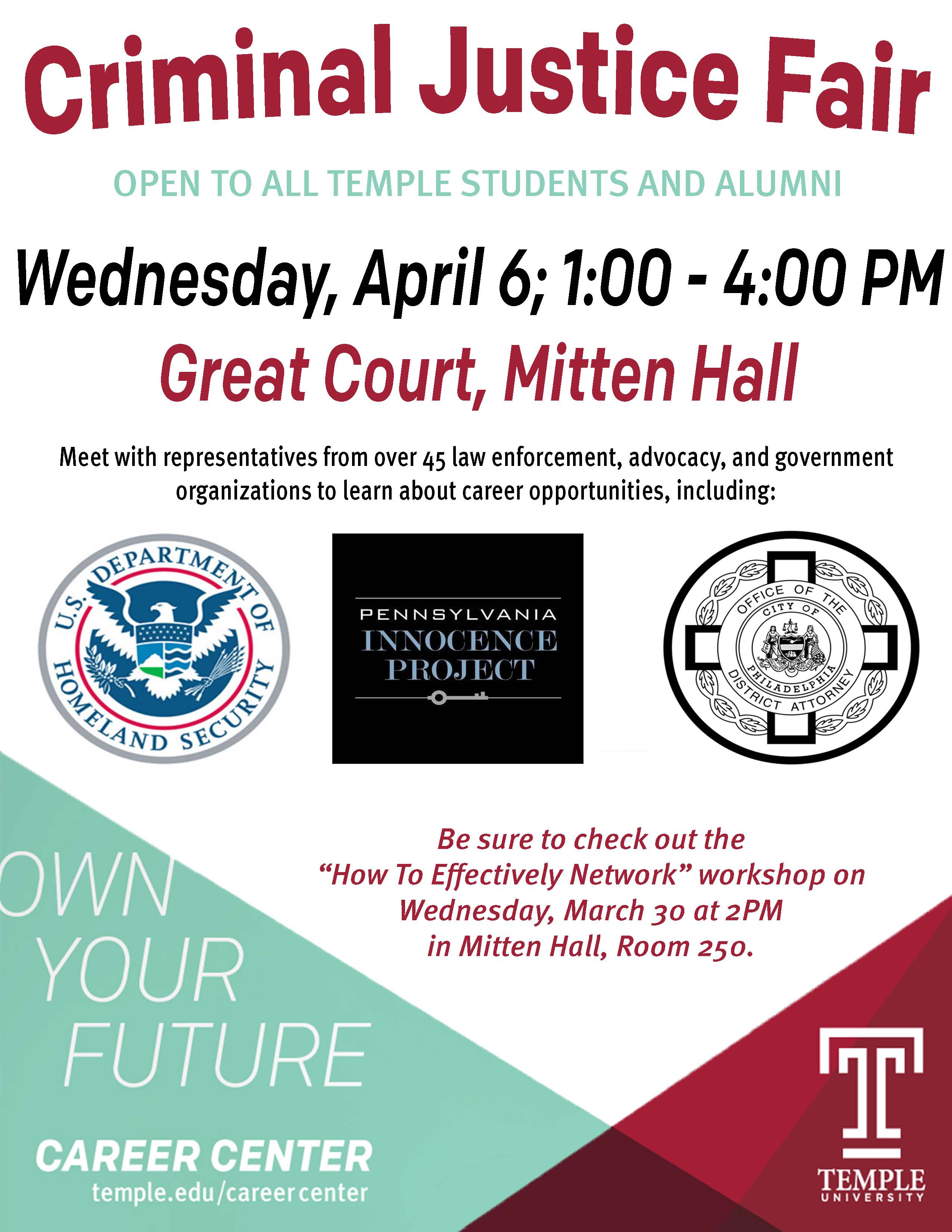 Criminal Justice Fair