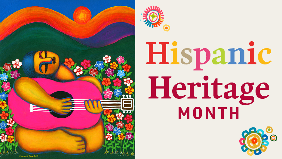 Graphic art for Hispanic Heritage Month