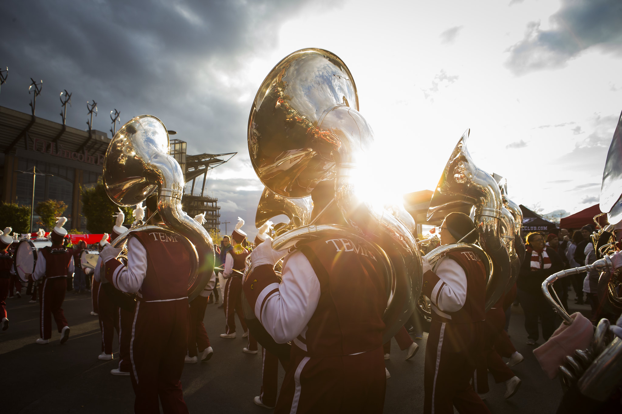 the Diamond Marching Band