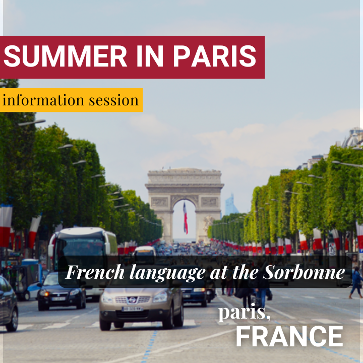 Summer in Paris info session
