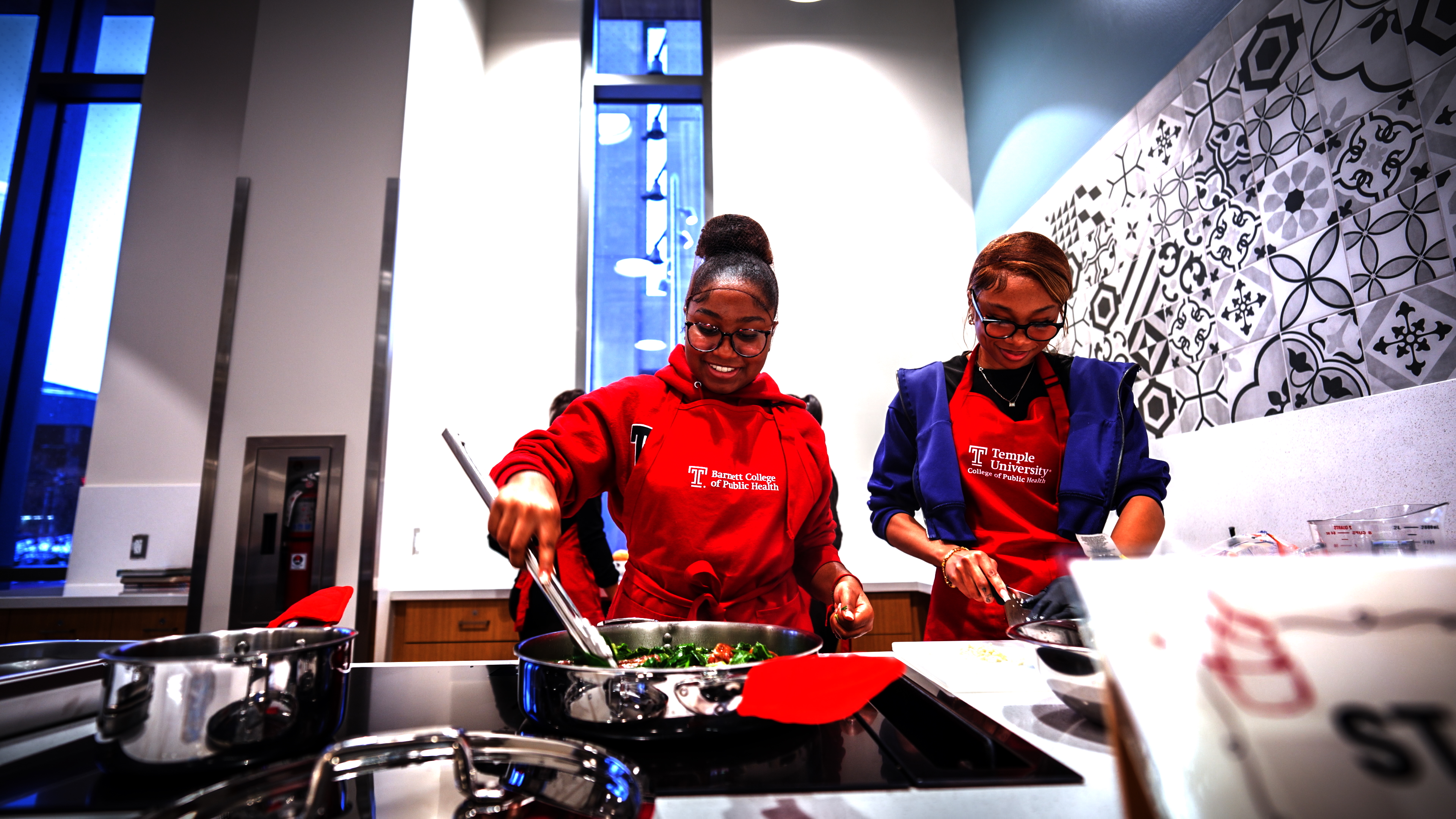 Preparing food during Taste of Soul 2026.