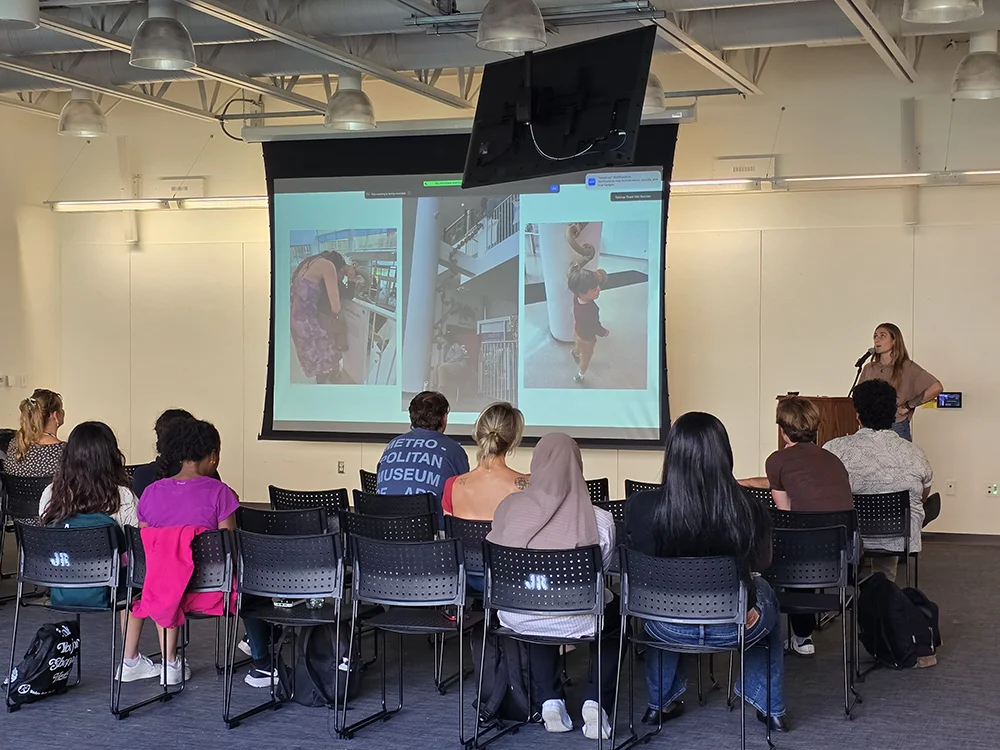 students attending a previous grant info session