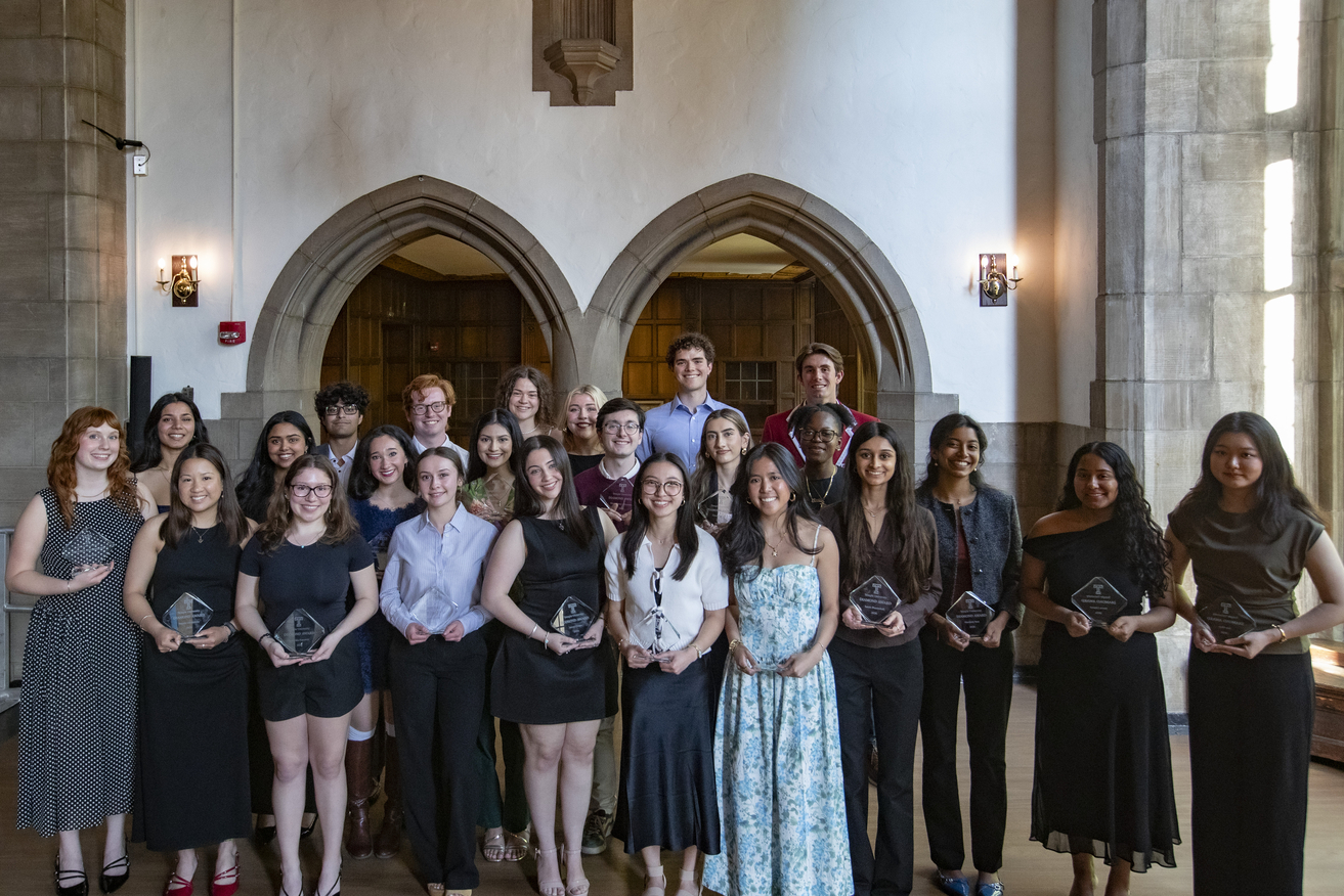 The Diamond Award 2026 winners in Mitten Hall