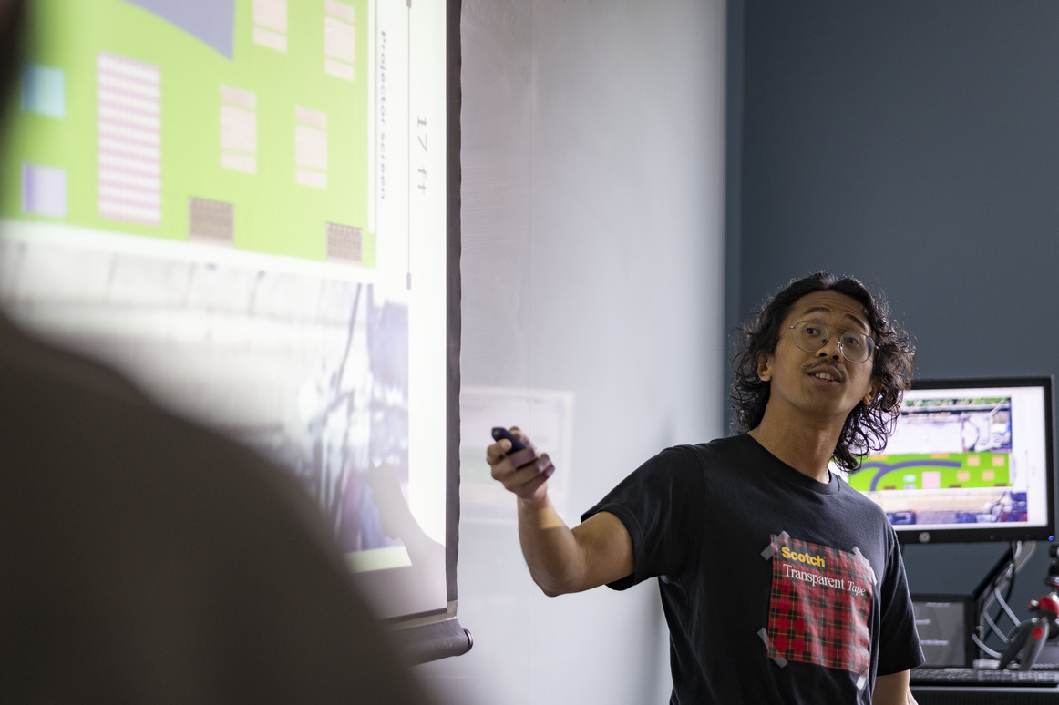 Student presents final project